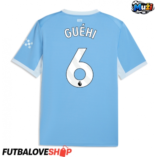 Dres Manchester City Marc Guehi #6 Domáci 2026-27 Krátky Rukáv